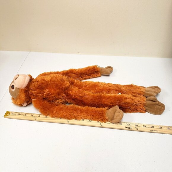 Wild Republic Orangutan Long Arms Legs Stuffed Animal Plush - Picture 7 of 9